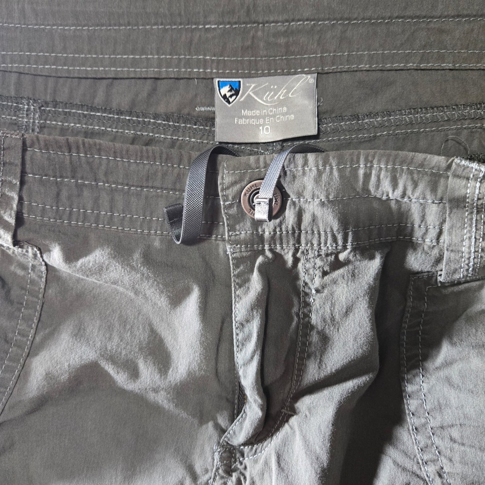 Kuhl Women Gray Cargo Skirt Size 10 Hiking Outdoor Utility Pocket Classic Fit - Picture 8 of 8
